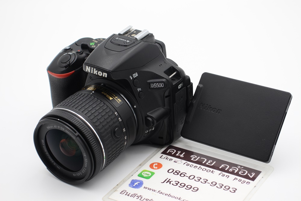 Nikon D5500+Lens 18-55 mm VR เครื่องศูนย์ สภาพสวย
